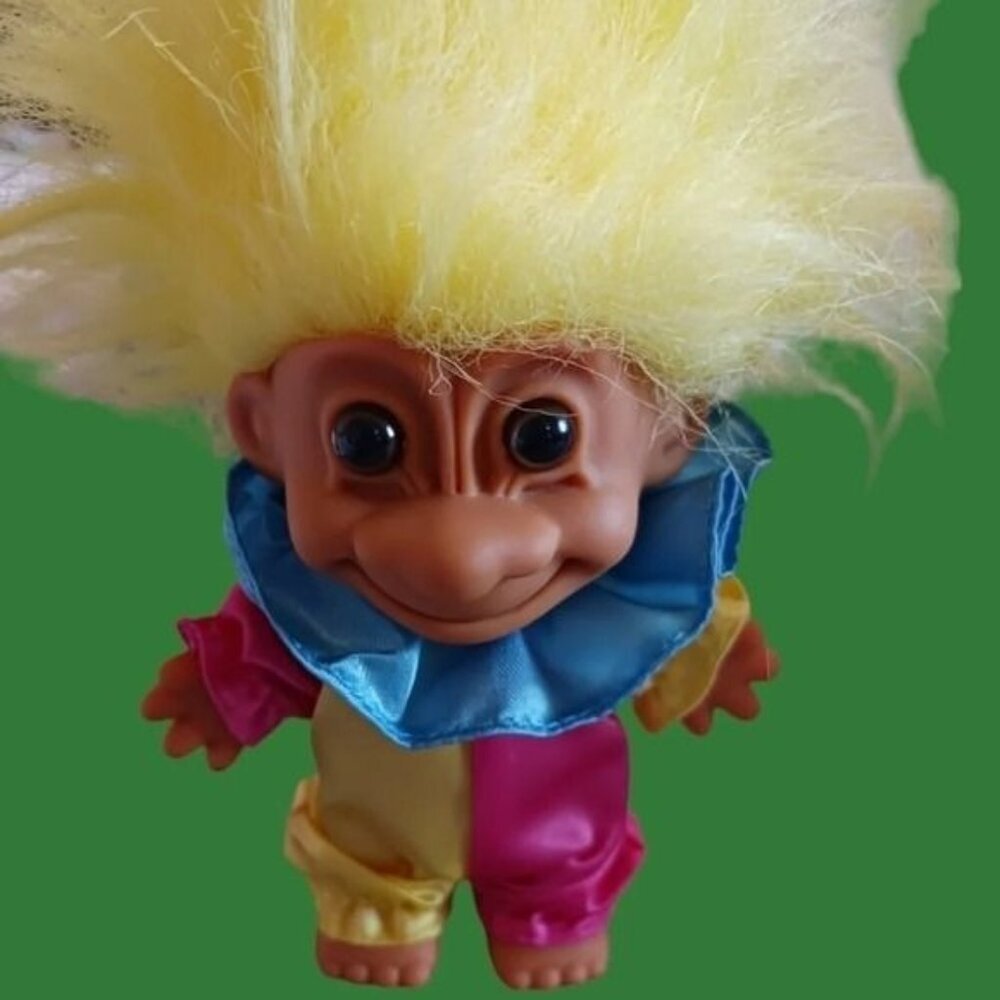 Russ vtg lot of 4 troll dolls vinyl - Picture 12 of 13